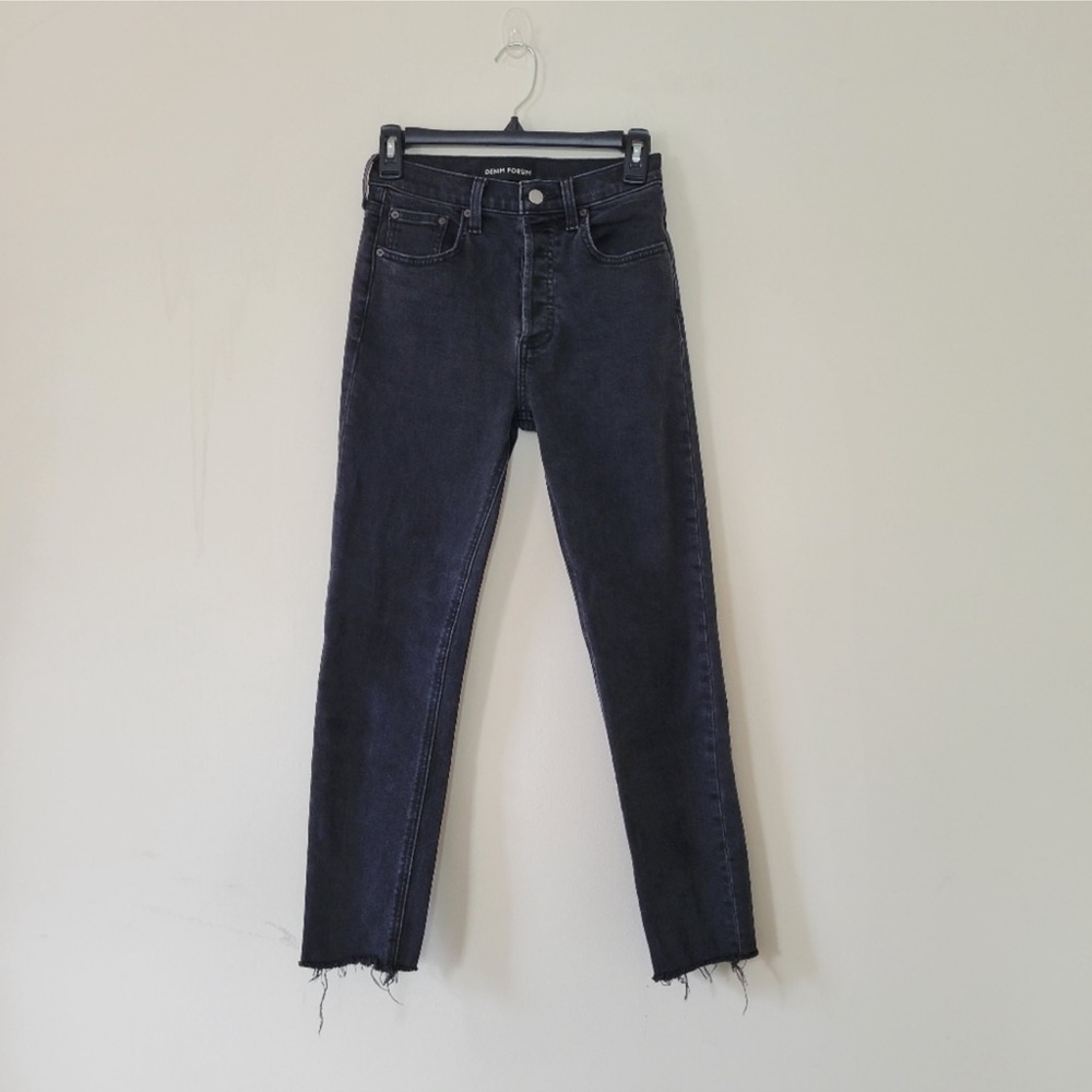 Aritzia denim forum yoko high rise slim jeans